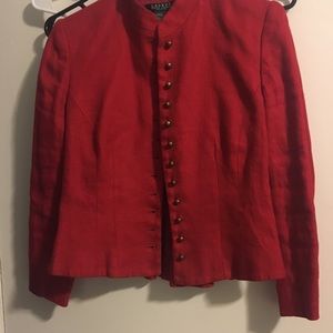 Red sweater